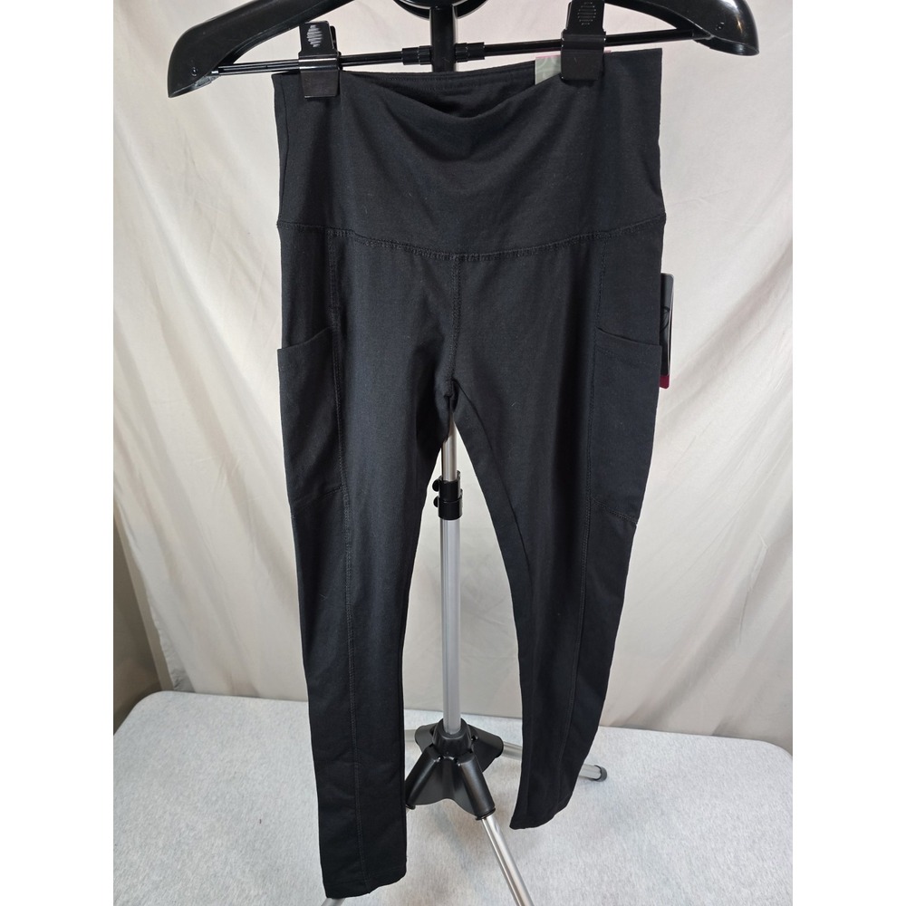NWT New York Laundry spandex leggings in size small S Black